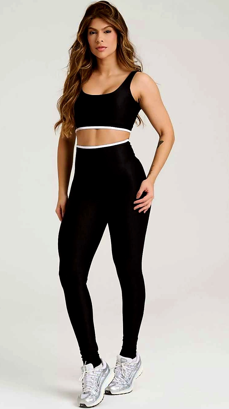 Conjunto Vanusa canelado